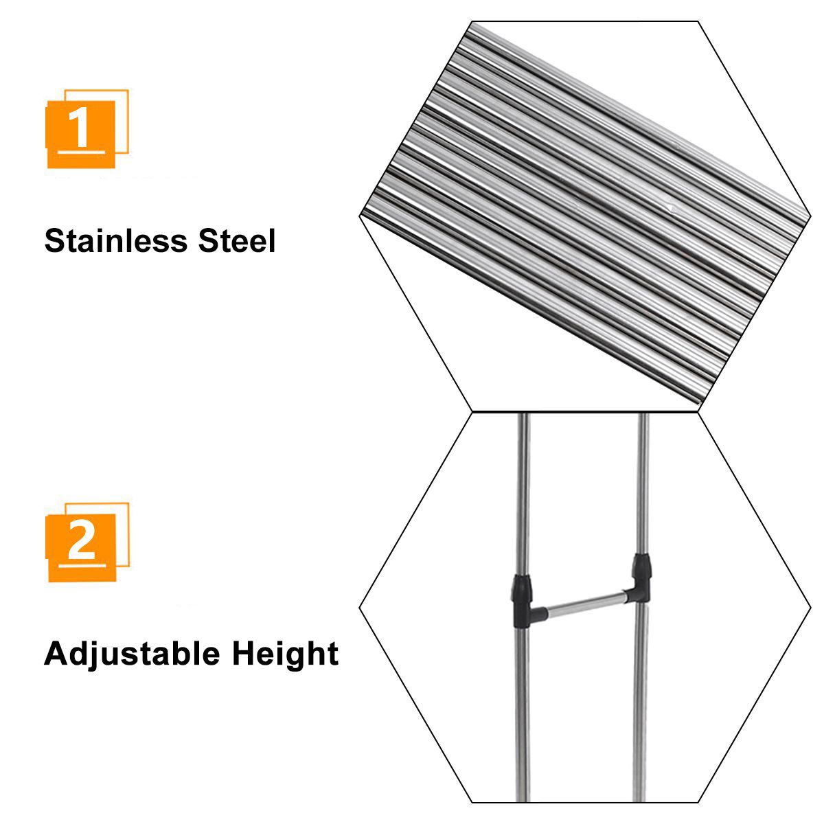 Adjustable-Stainless-Steel-Rolling-Rail-Movement-Cloth-Storage-Drying-Rack-Double-Bar-Hanger-Garment-1582826