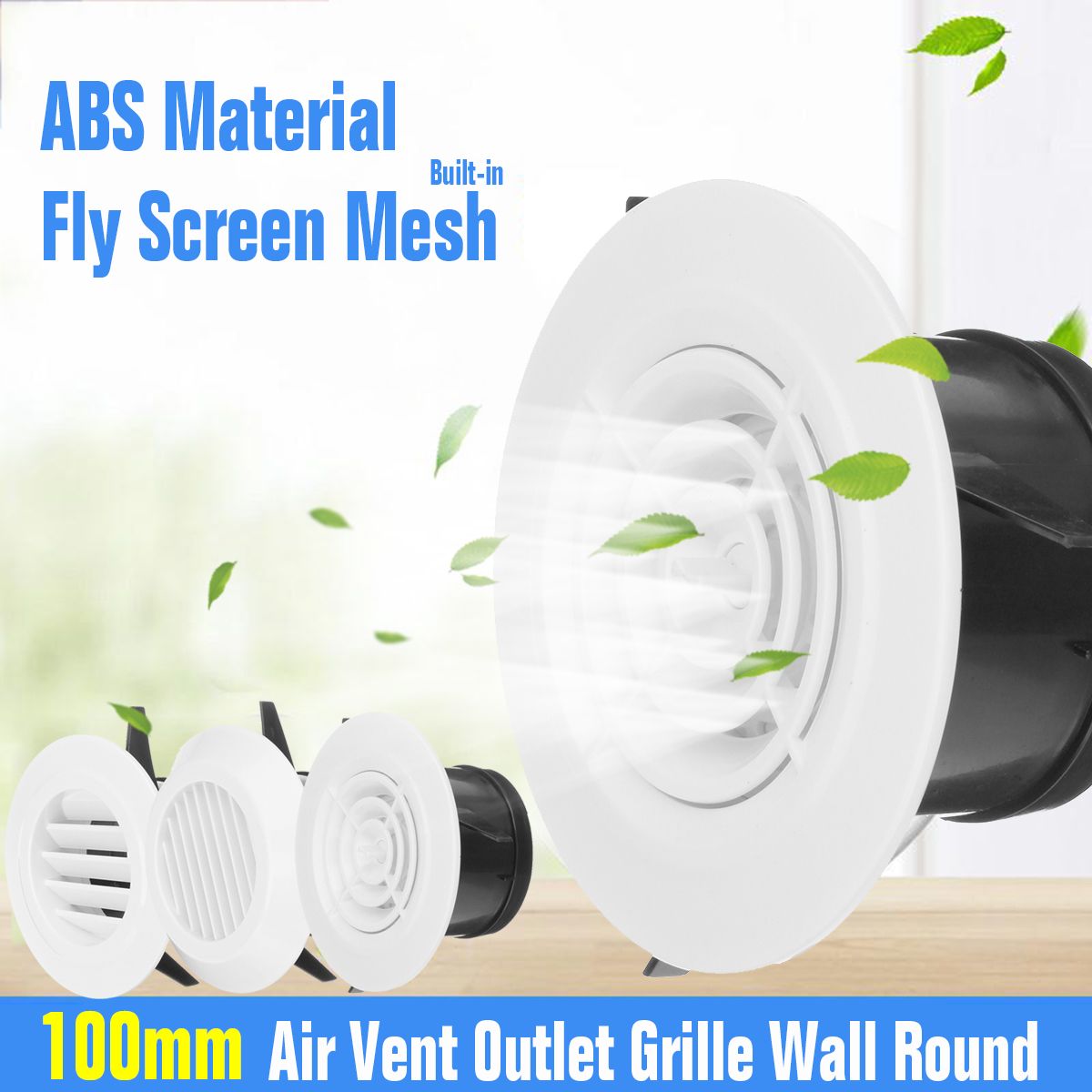 Air-Vent-Outlet-Grille-Wall-Ceiling-Round-Ventilation-Cover-Corner-Diverter-1735486