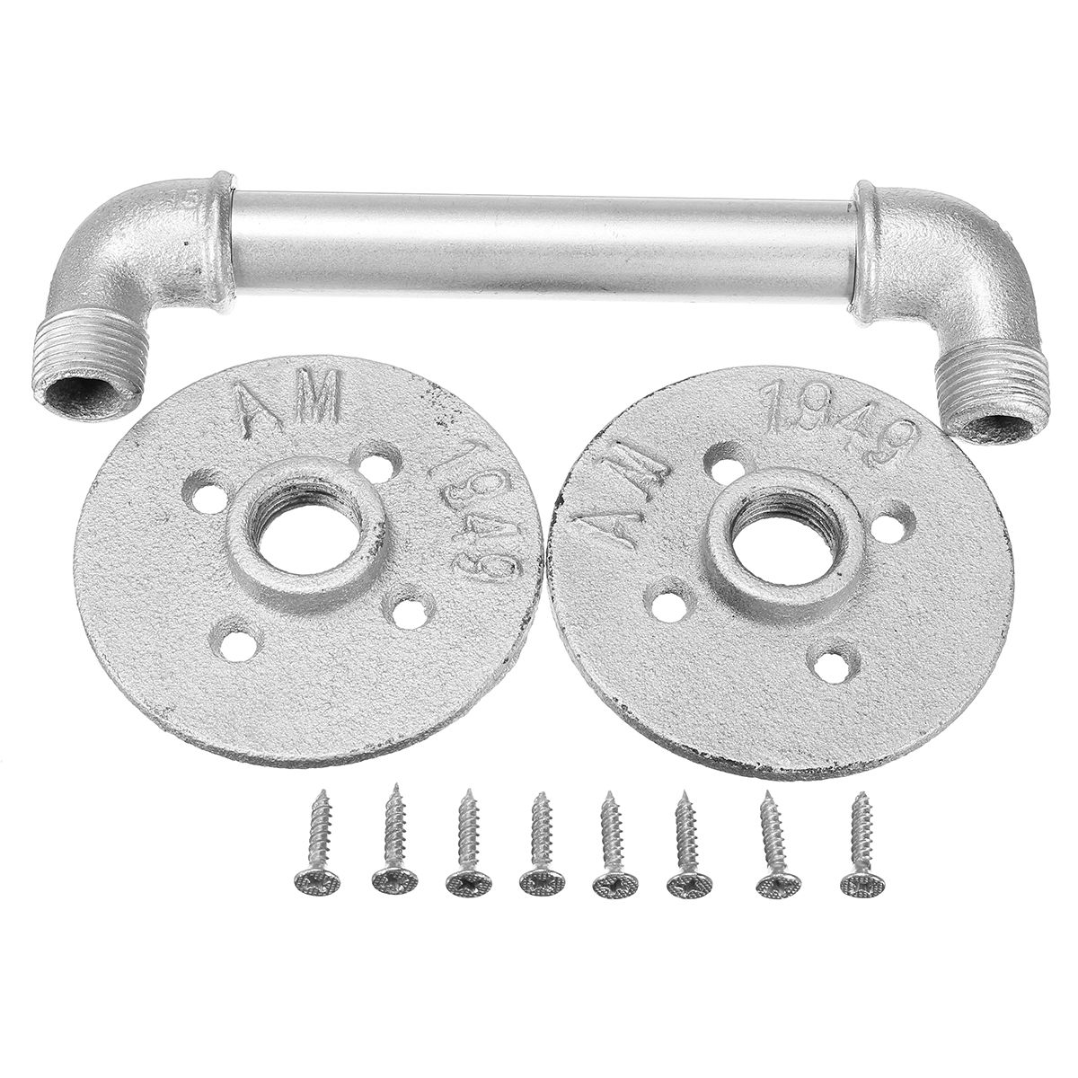 Antique-Cast-Iron-Pipe-Door-Handle-Drawer-Gate-Pull-Handle-Industrial-Punk-Wall-Holder-1212038