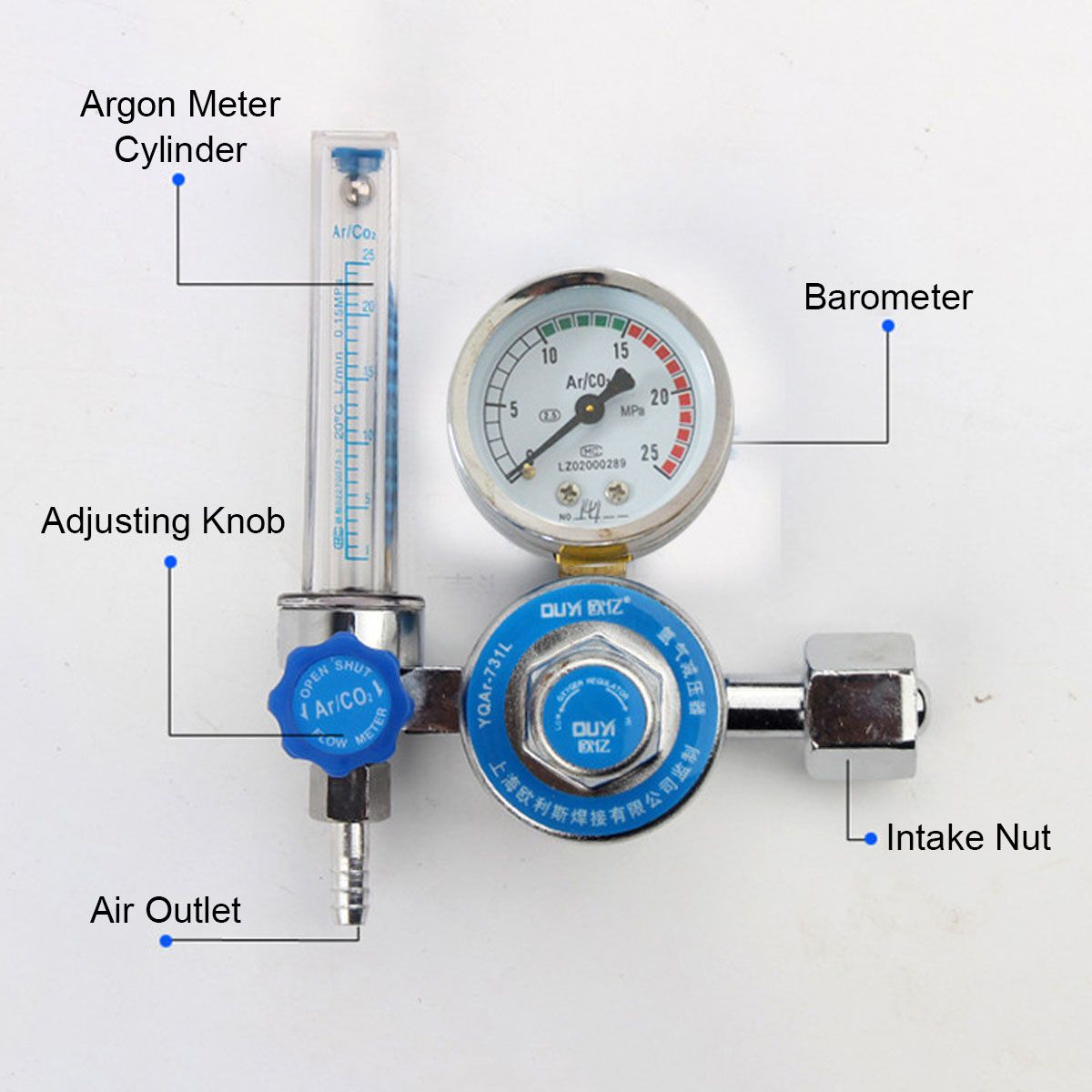 Argon-CO2-Gas-Mig-Tig-Flow-Meter-Welding-Weld-Regulator-Gauge-Welder-0-25MPa-1705818