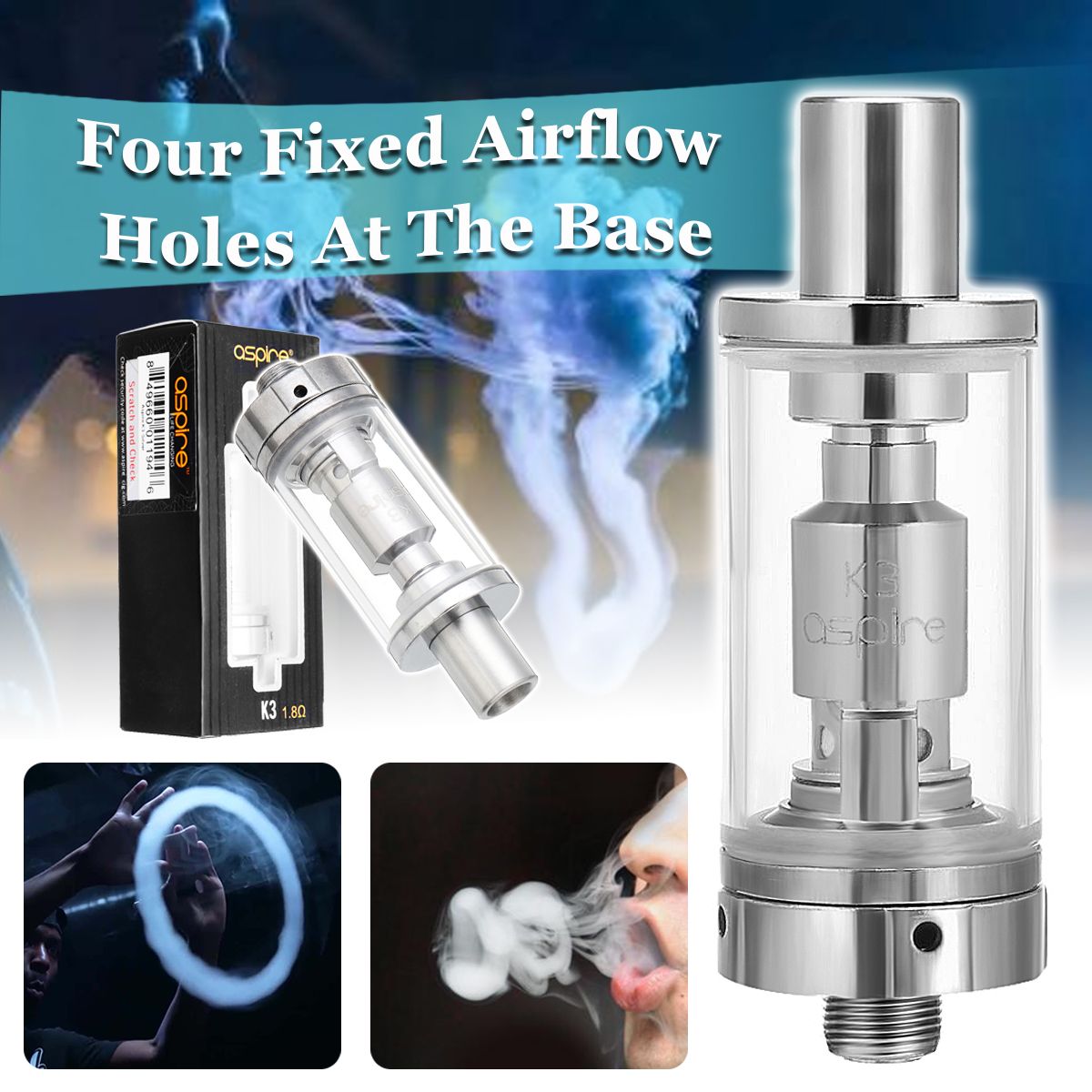 Aspire-K3-Clearomizer-Tank-2ml-TPD-Compliant-Coil-Removable-Atomizer-510-Drip-Tip-1271030