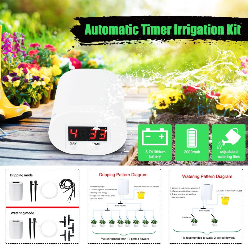Automatic-DripSprinkle-Irrigation-System-Kit-Watering-Timer-Rechargable-Battery-1660492