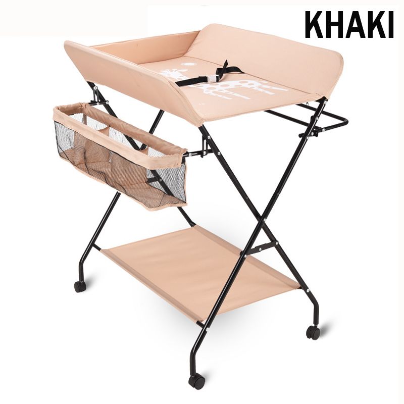 Baby-Changing-Table-Folding-Diaper-Station-Nursery-Organizer-for-Infant-Storage-1740243