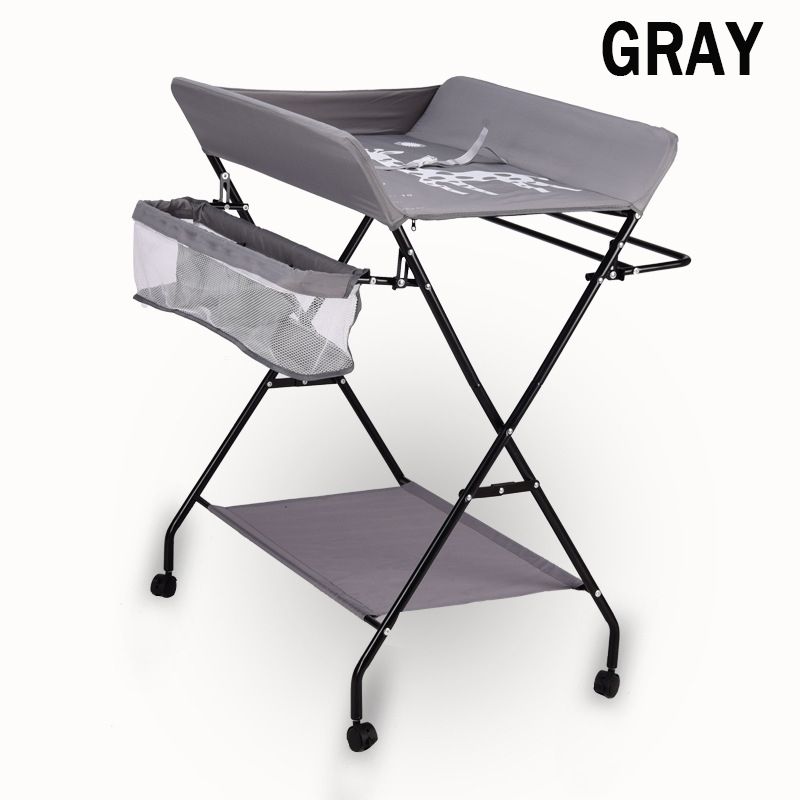 Baby-Changing-Table-Folding-Diaper-Station-Nursery-Organizer-for-Infant-Storage-1740243
