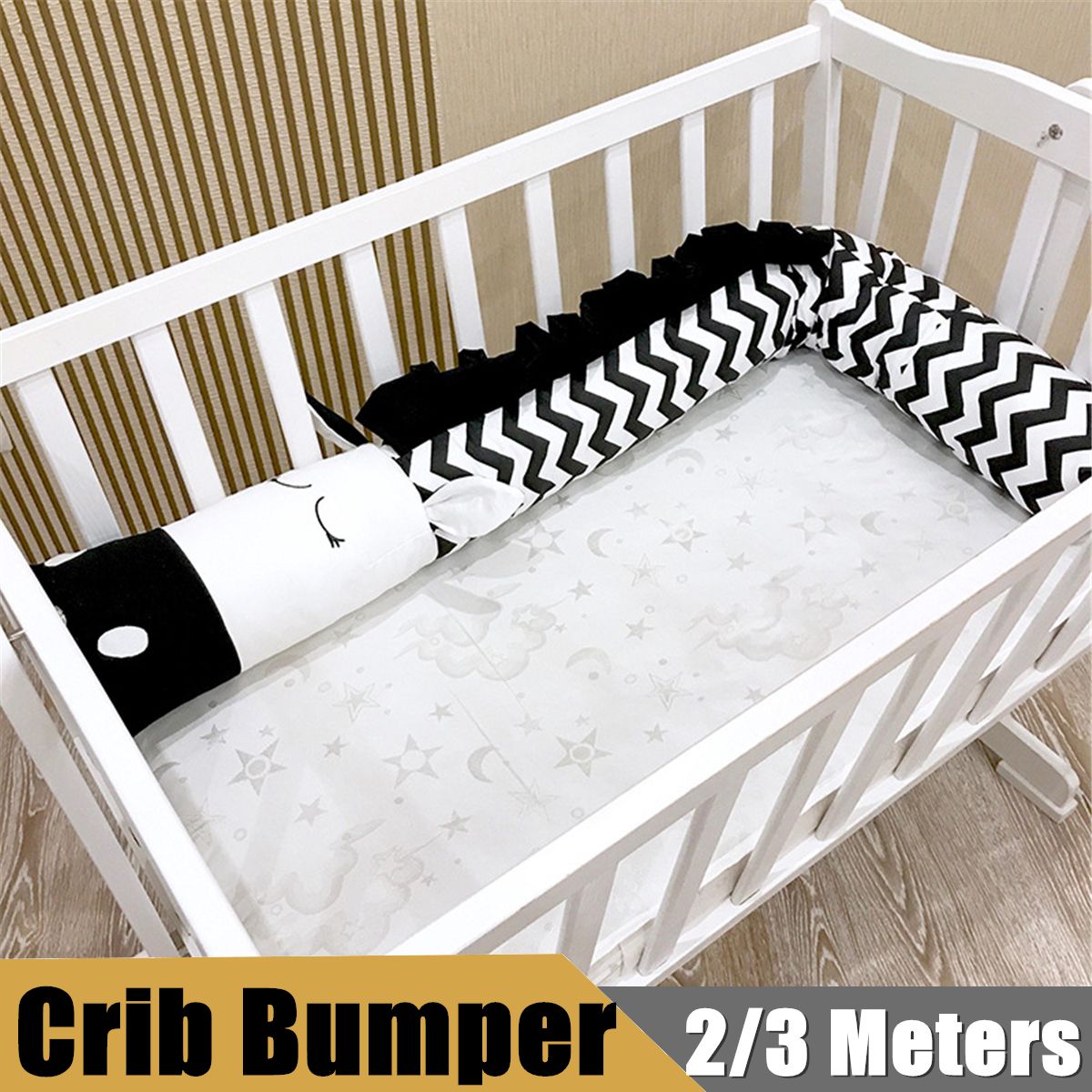 Baby-Infant-Crocodile-Zebra-Shaped-Pillow-Cotton-Cushion-Kids-Bed-Crib-Bumper-Protector-1575330