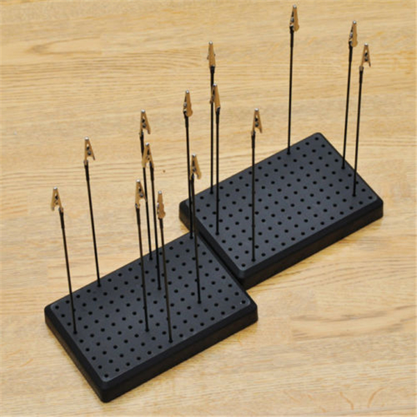 Black-Painting-Stand-Base-with-10Pcs-Alligator-Clips-Model-Spraying-Modeling-Tools-1129818