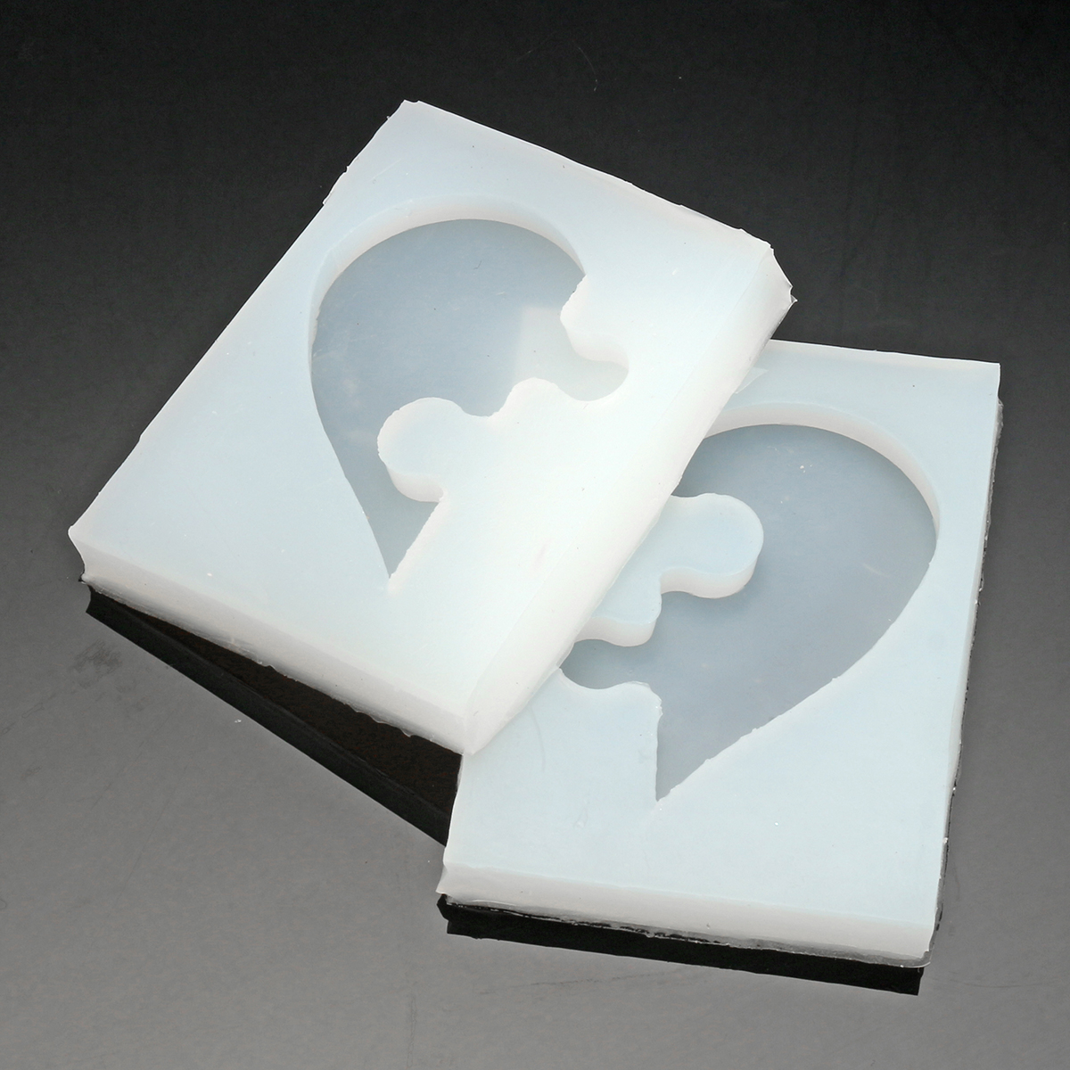 DIY-Jewelry-Beading-Casting-Mold-Silicone-Clear-Resin-Crystal-Mold-Square-Heart-1239377