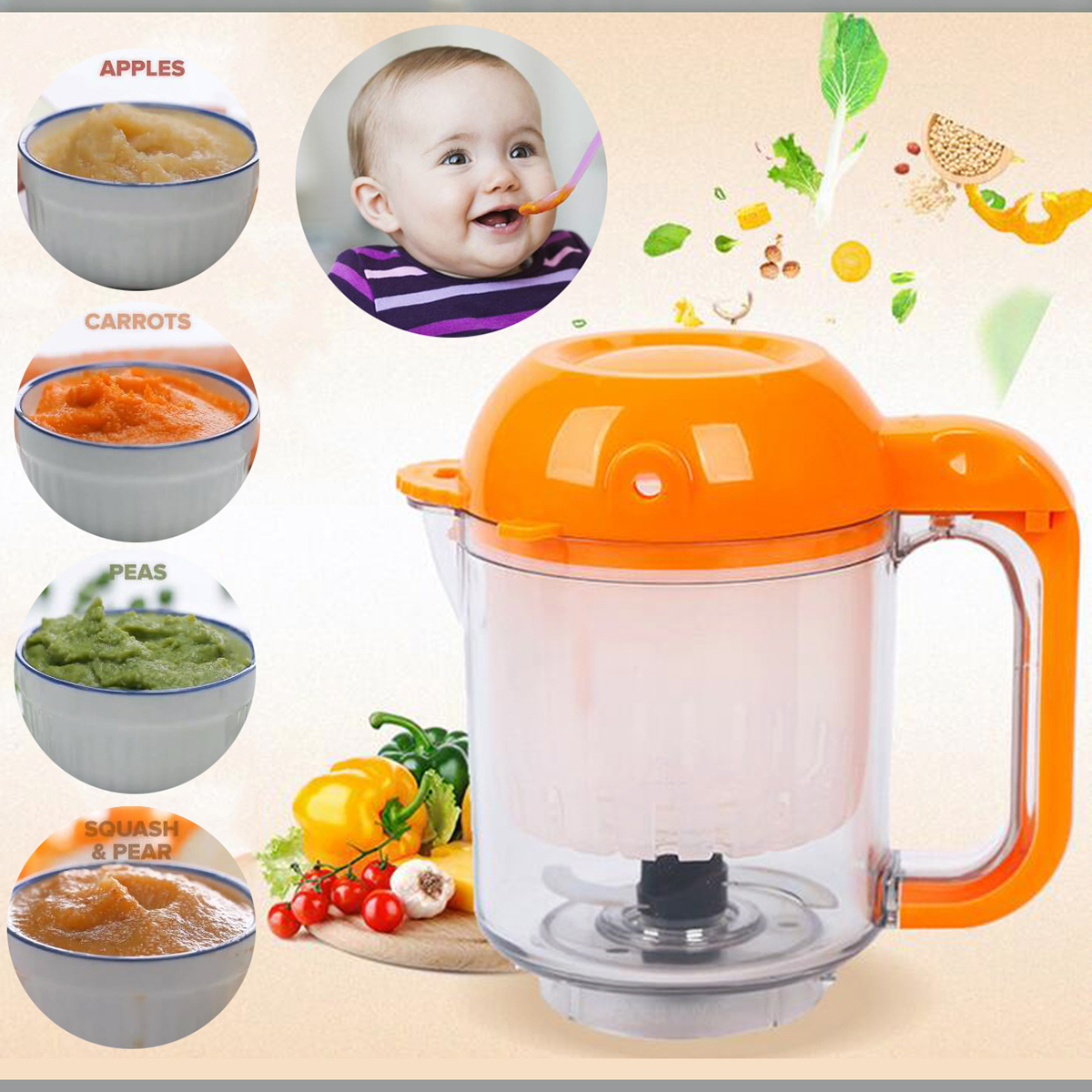 Electric-Baby-Food-Maker-Processor-Toddler-Blender-Safe-Healthy-Steamer-Processor-BPA-Free-1361401