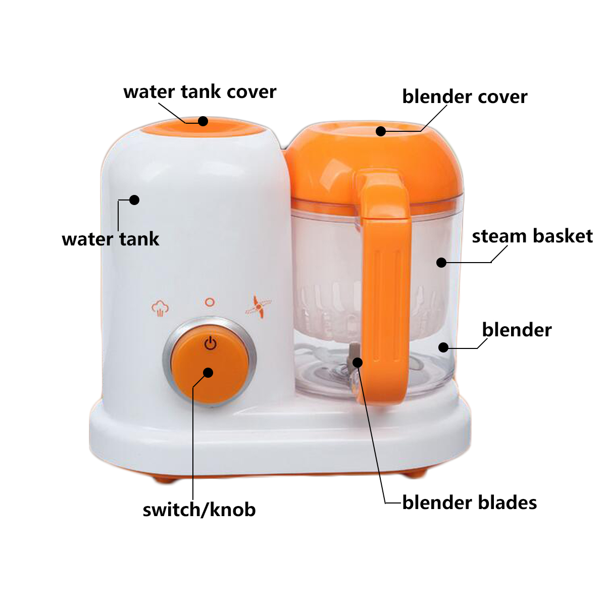 Electric-Baby-Food-Maker-Processor-Toddler-Blender-Safe-Healthy-Steamer-Processor-BPA-Free-1361401