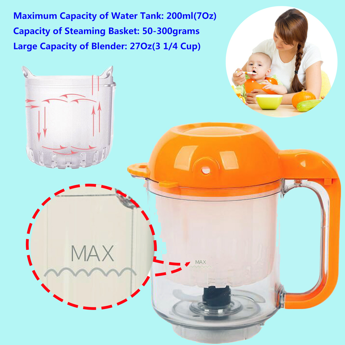 Electric-Baby-Food-Maker-Processor-Toddler-Blender-Safe-Healthy-Steamer-Processor-BPA-Free-1361401