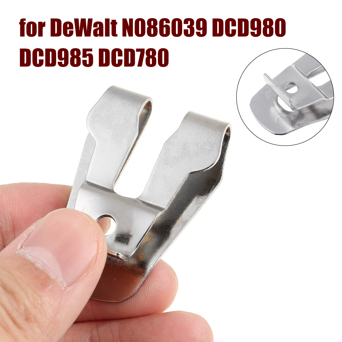 Electric-Cordless-Drill-Belt-HookClip-for-DeWalt-N268241-N169778-N086039-DCD980-1725333