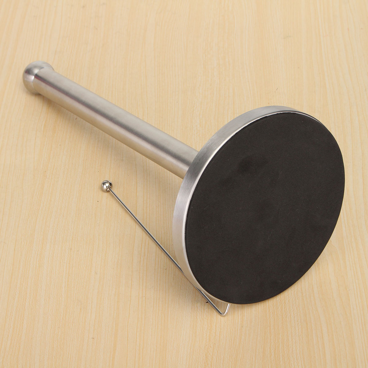 Free-Standing-Paper-Towel-Holder-Hook-Stainless-Steel-Kitchen-Roll-Suction-Base-1051418