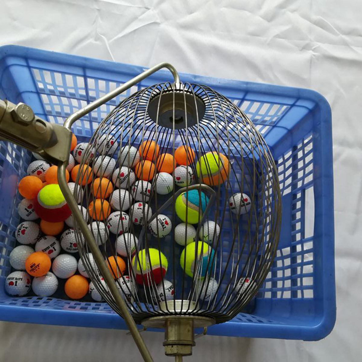 Golf-Nut-Ball-Pick-up-Picker-W-Holder-Picking-Collecting-Diameter-Range-2-35CM-1520288
