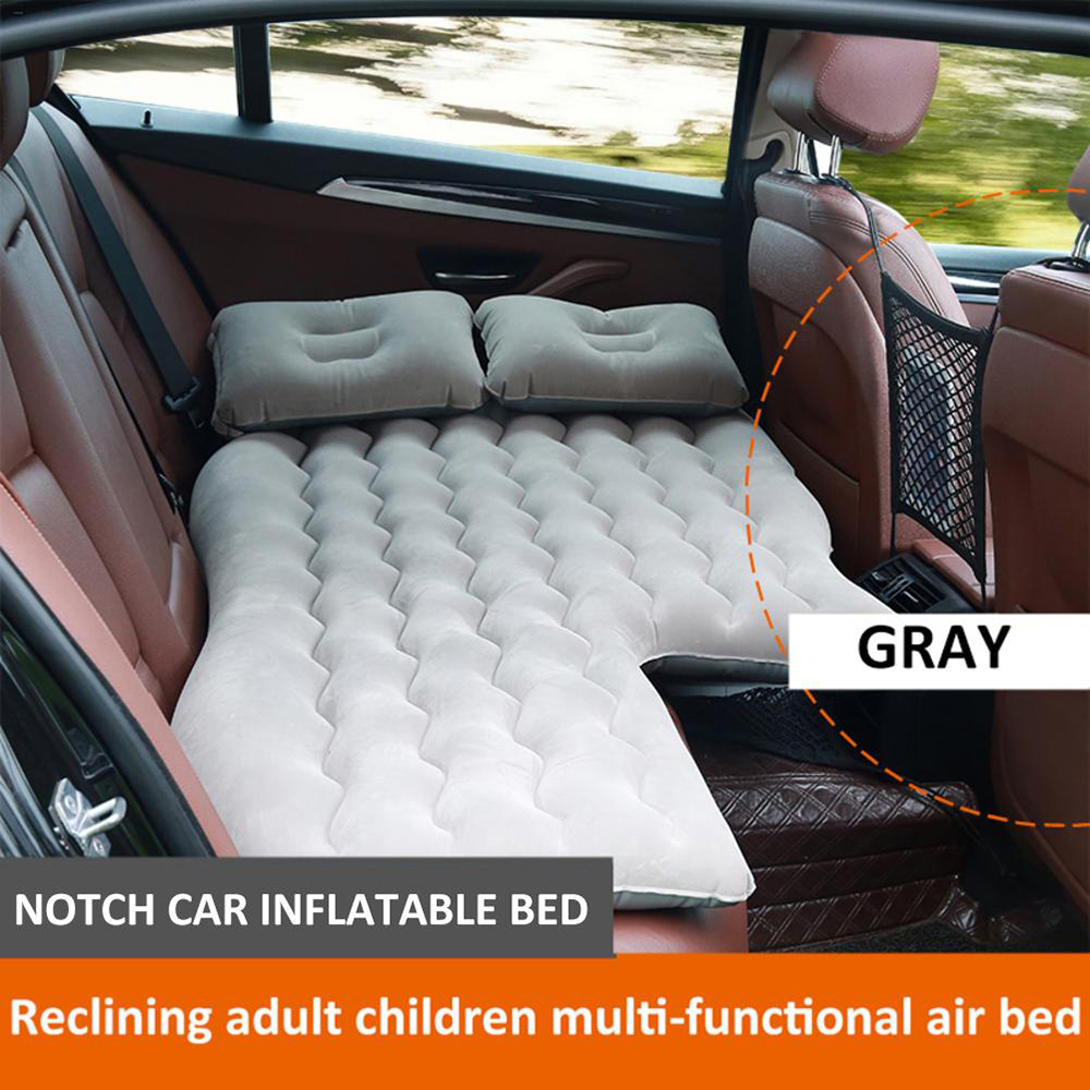 Inflatable-Car-Air-Bed-Mattress-Back-Rear-Seat-Rest-w2-Pillows-Cushion-Travel-1564286