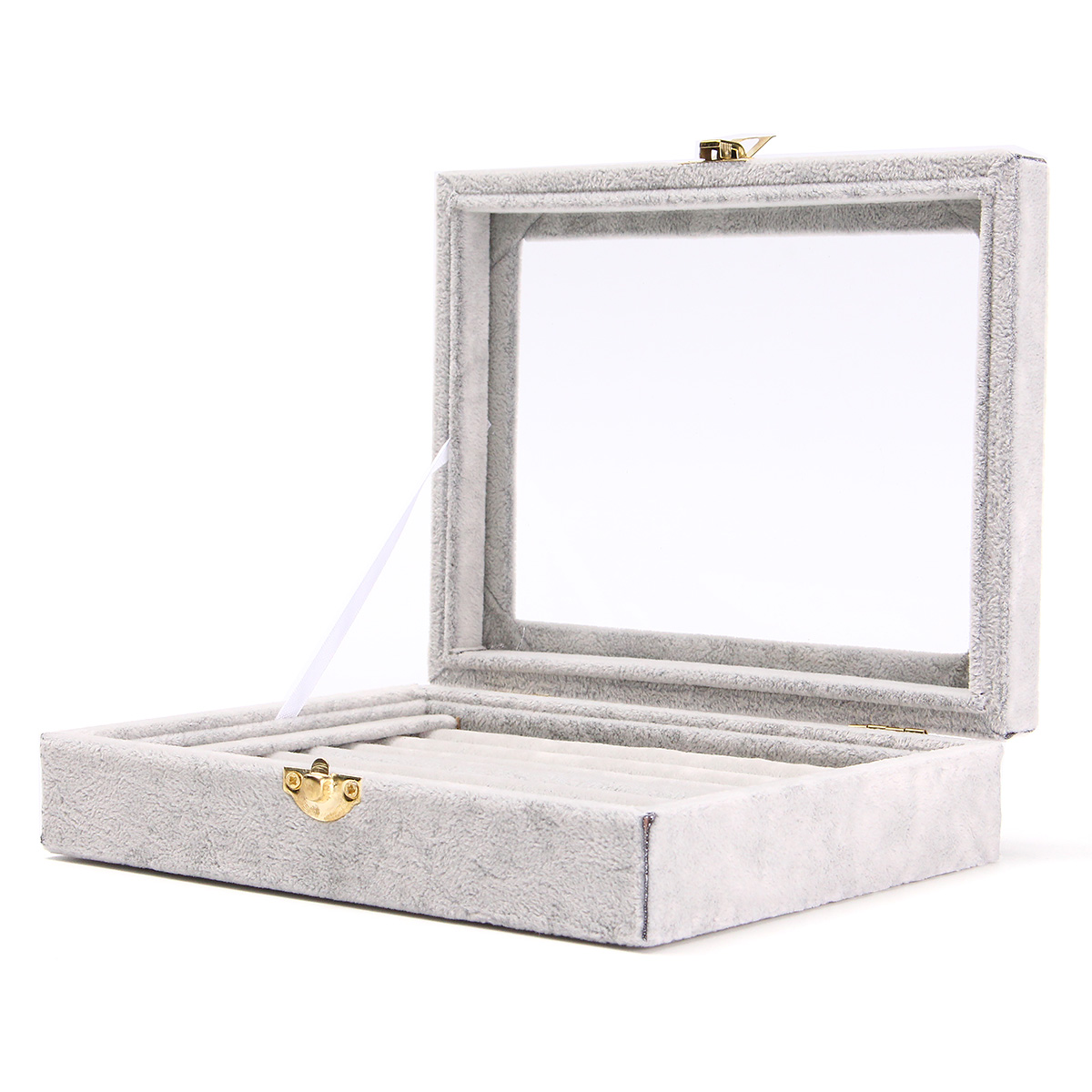 Jewelry-Velvet-Wood-Ring-Display-Organizer-Case-Tray-Holder-Earring-Storage-Box-1221119