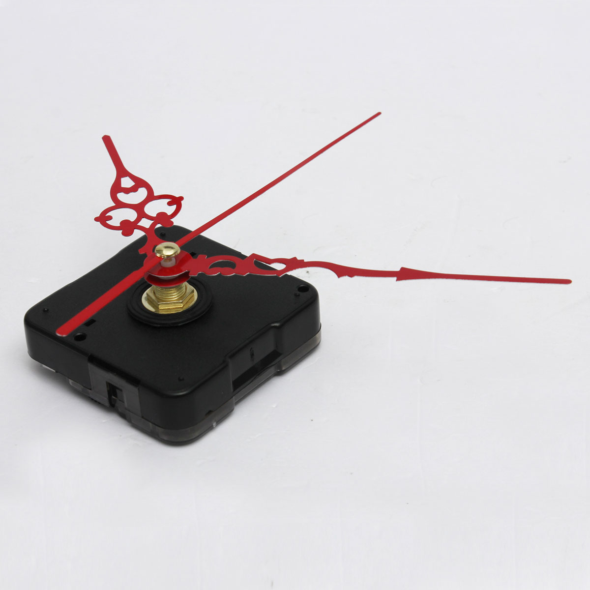 Kit-Quartz-Clock-Movement-Spindle-Mechanism-Parts-Tool-Set-with-Red-Hands-DIY-1338649