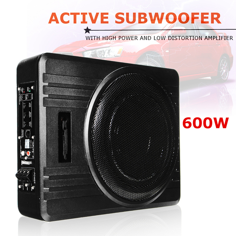 Kuerl-10-Inch-600W-Power-Under-Seat-Enclosed-Car-Subwoofer-Amplifier-Bass-Speaker-1266104