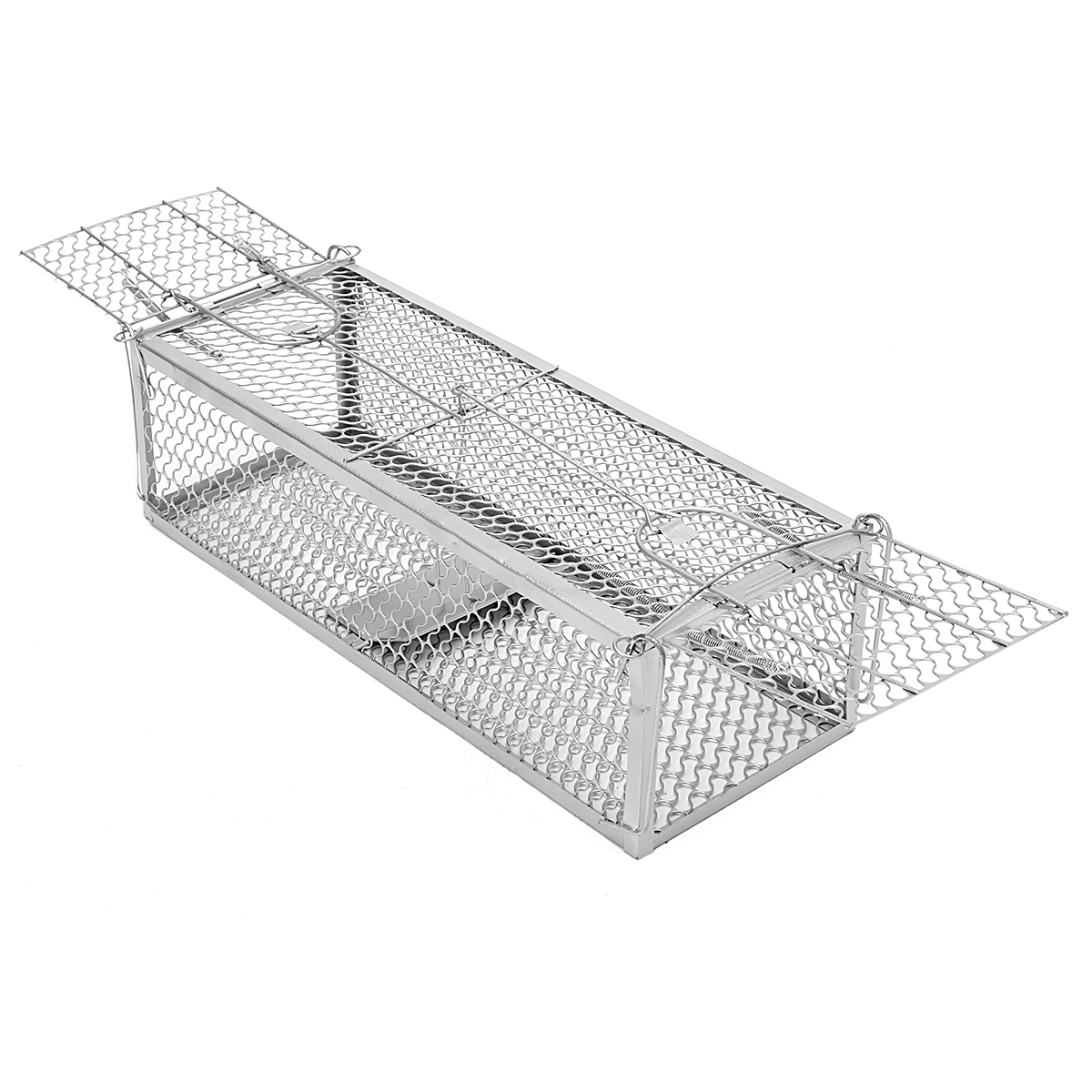 Large-Double-Entry-Mousetrap-Rat-Spring-Cage-Trap-Human-Control-Animal-Rodent-Catcher-No-Poison-1368392