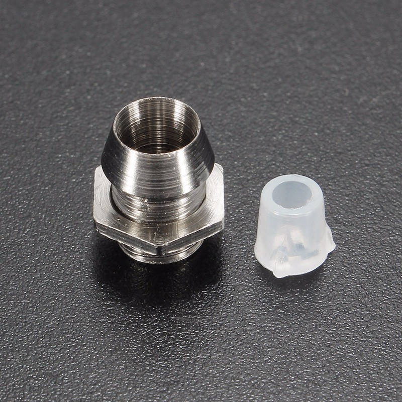 Lot-3MM-Silver-Chrome-Metal-Plastic-LED-Light-Lamp-Emitting-Diode-Bezel-Holders-1039407