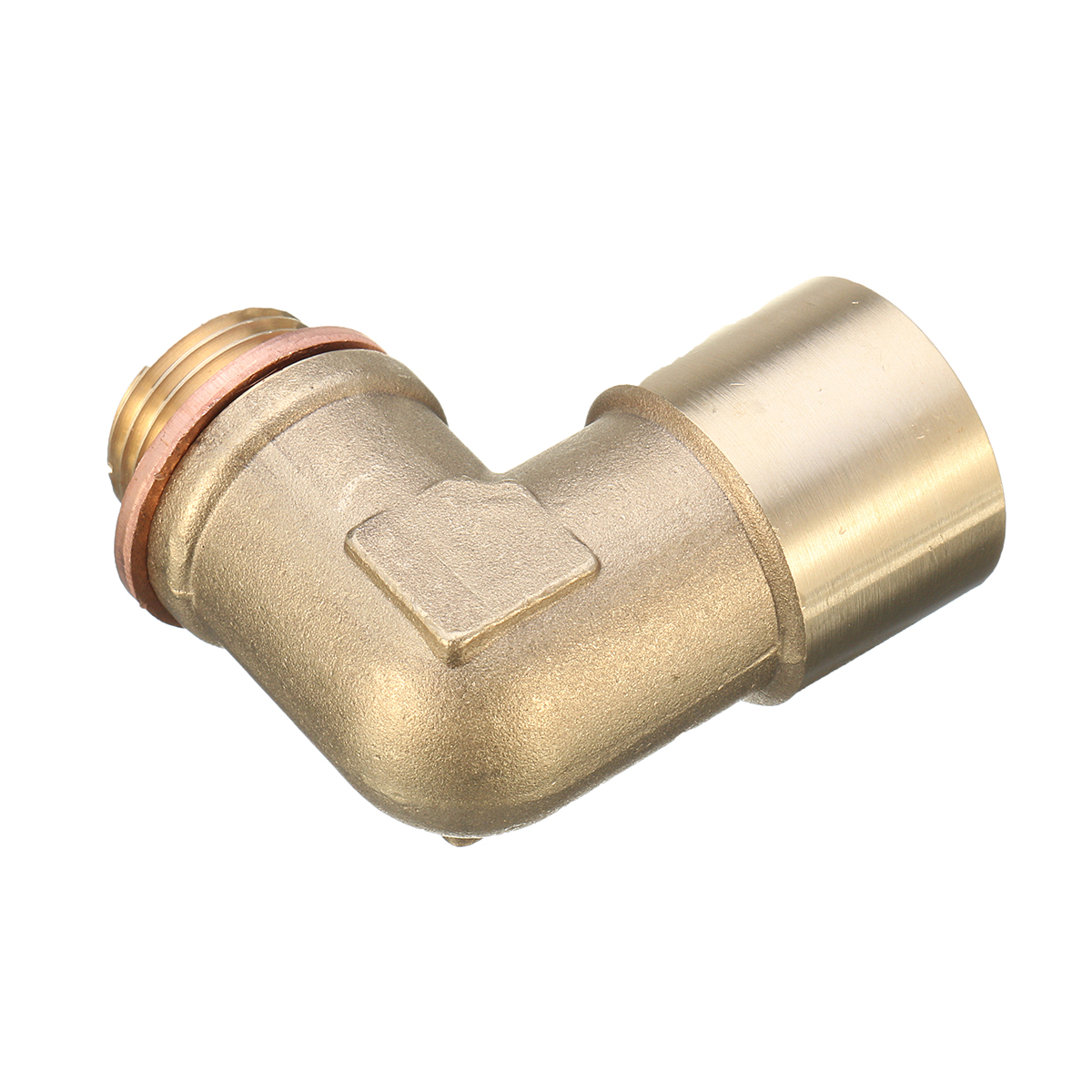 M18X15-Angled-Lambda-O2-Oxygen-Sensor-Extension-Spacer-Brass-For-Decat-1283525