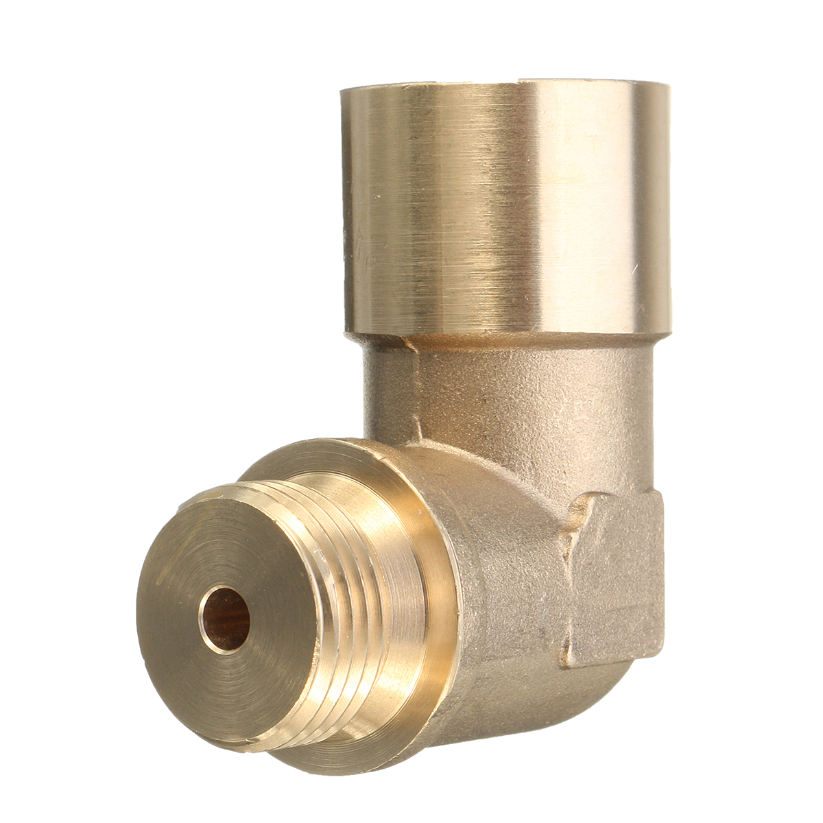 M18X15-Angled-Lambda-O2-Oxygen-Sensor-Extension-Spacer-Brass-For-Decat-1283525