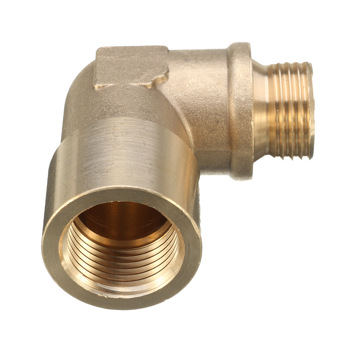 M18X15-Angled-Lambda-O2-Oxygen-Sensor-Extension-Spacer-Brass-For-Decat-1283525