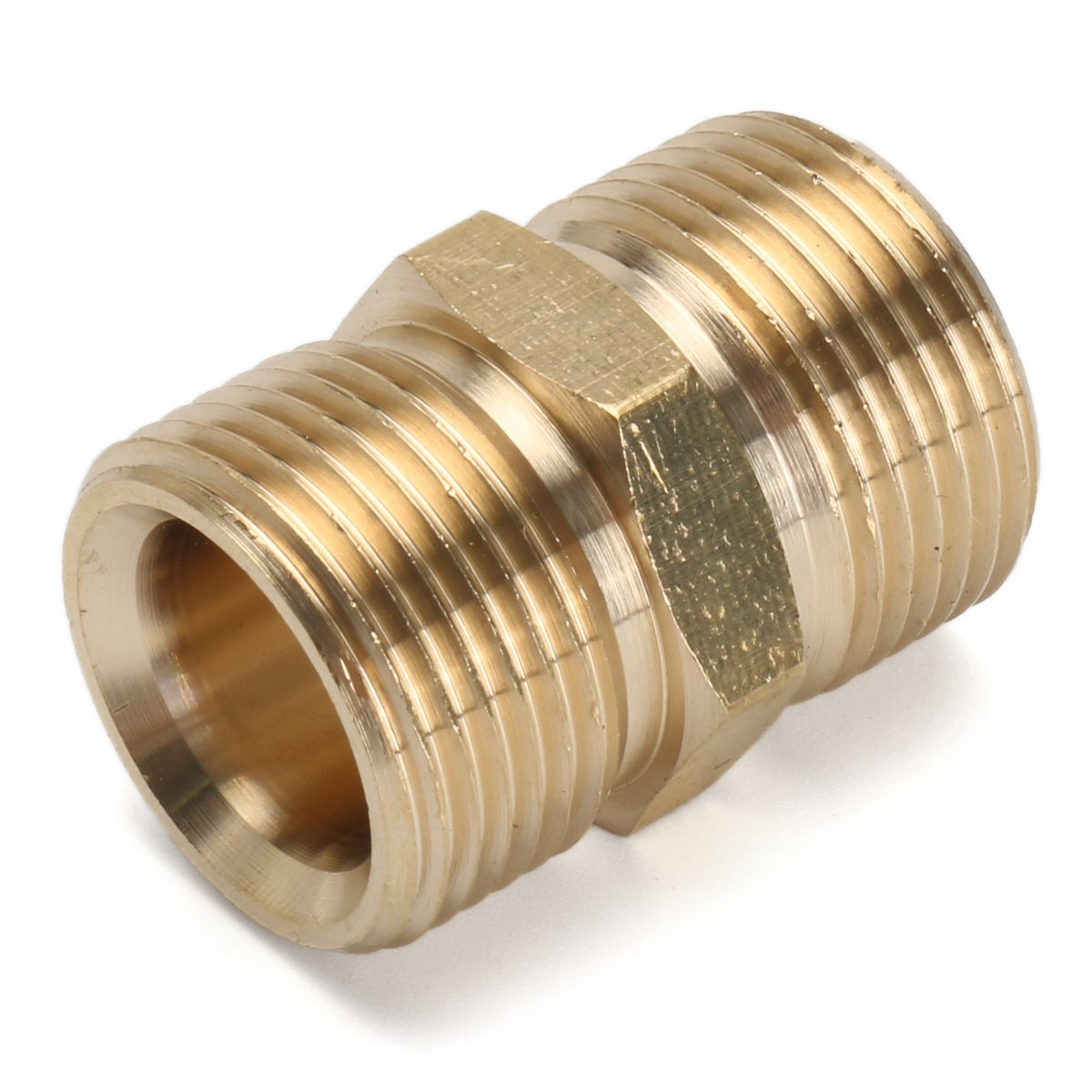 M22-Brass-Pressure-Washer-Adapter-Male-to-Male-Hose-Coulper-Fitting-for-Kacher-1172429