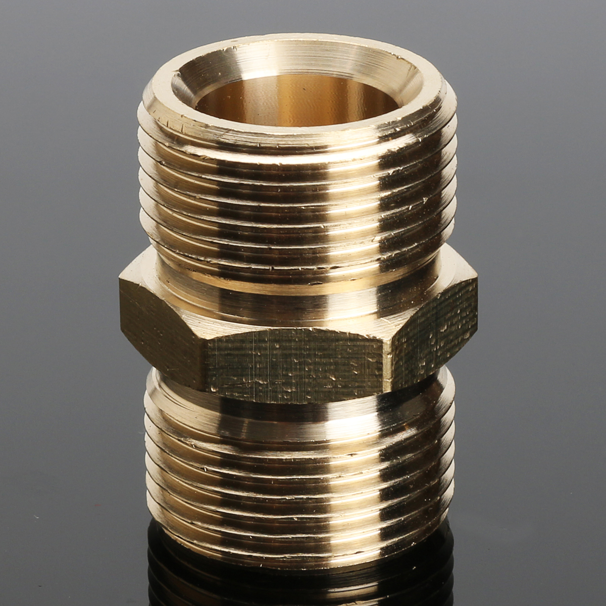 M22-Brass-Pressure-Washer-Adapter-Male-to-Male-Hose-Coulper-Fitting-for-Kacher-1172429