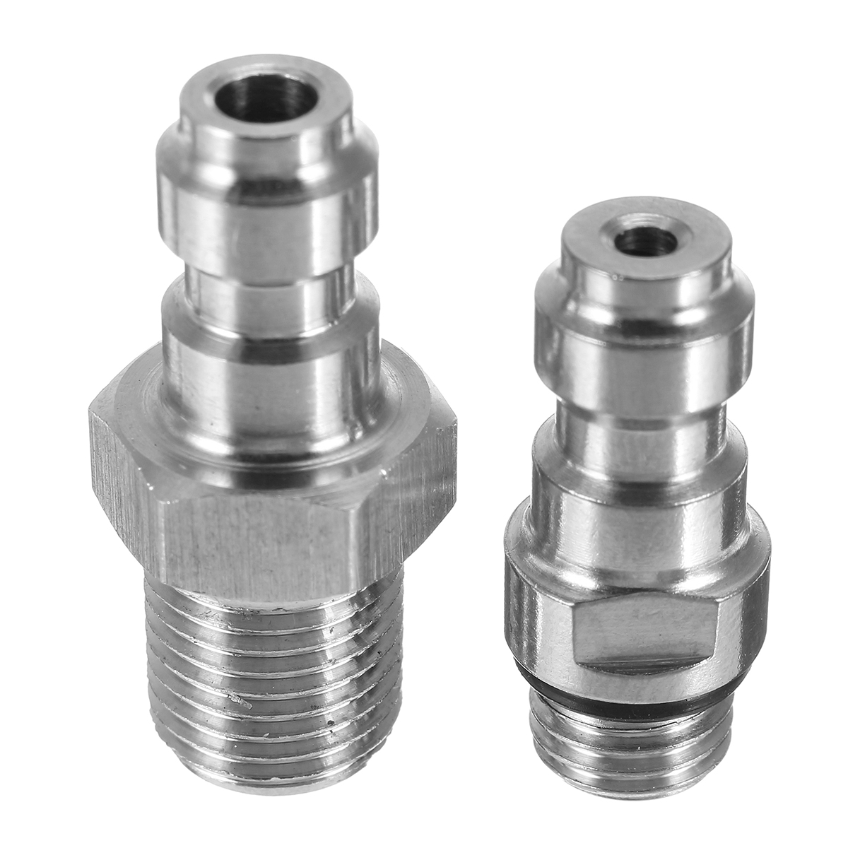 M8x10-Threads-PCP-Fill-Nipple-Stainless-Steel-8mm-Air-Tank-One-Way-Foster-Fitting-Screwed-Joint-1218424