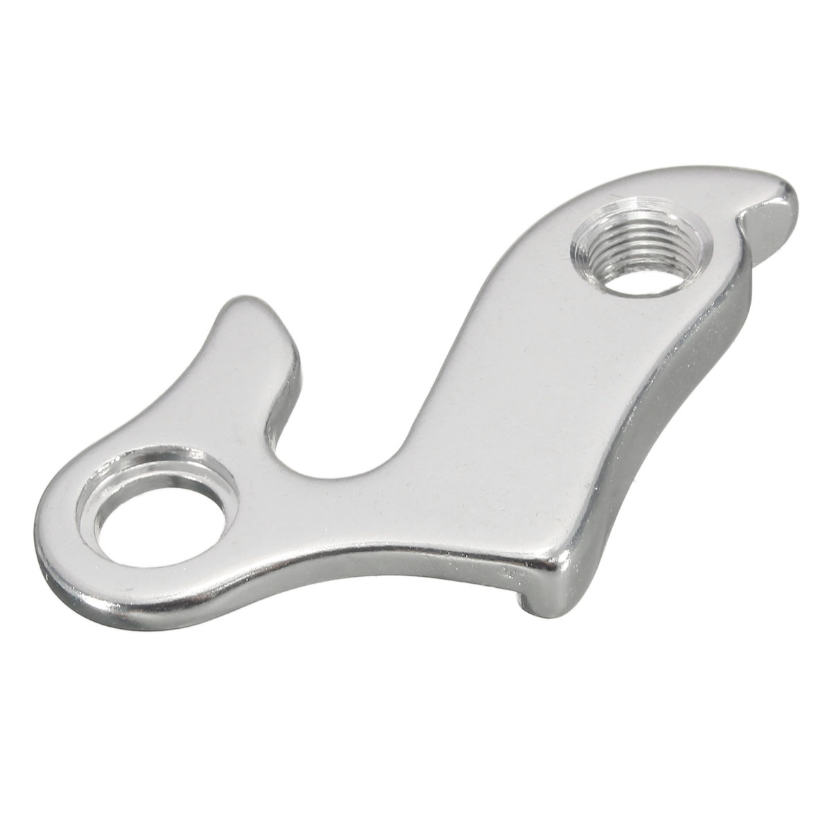 MTB-Bicycle-Frame-Rear-Derailleur-Mech-Hanger-Dropout-With-Nuts-Silver-Type-1014742