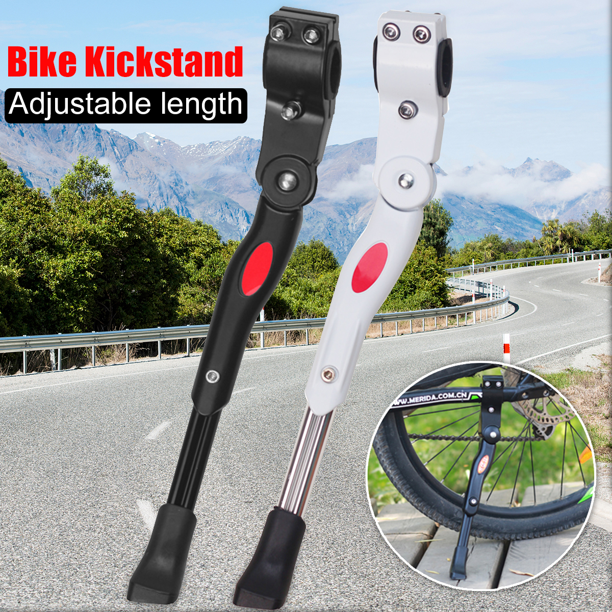 MTB-Bike-Prop-Kickstand-Bicycle-Side-Rear-Kick-Stand-Parking-Support-Adjustable-1707045