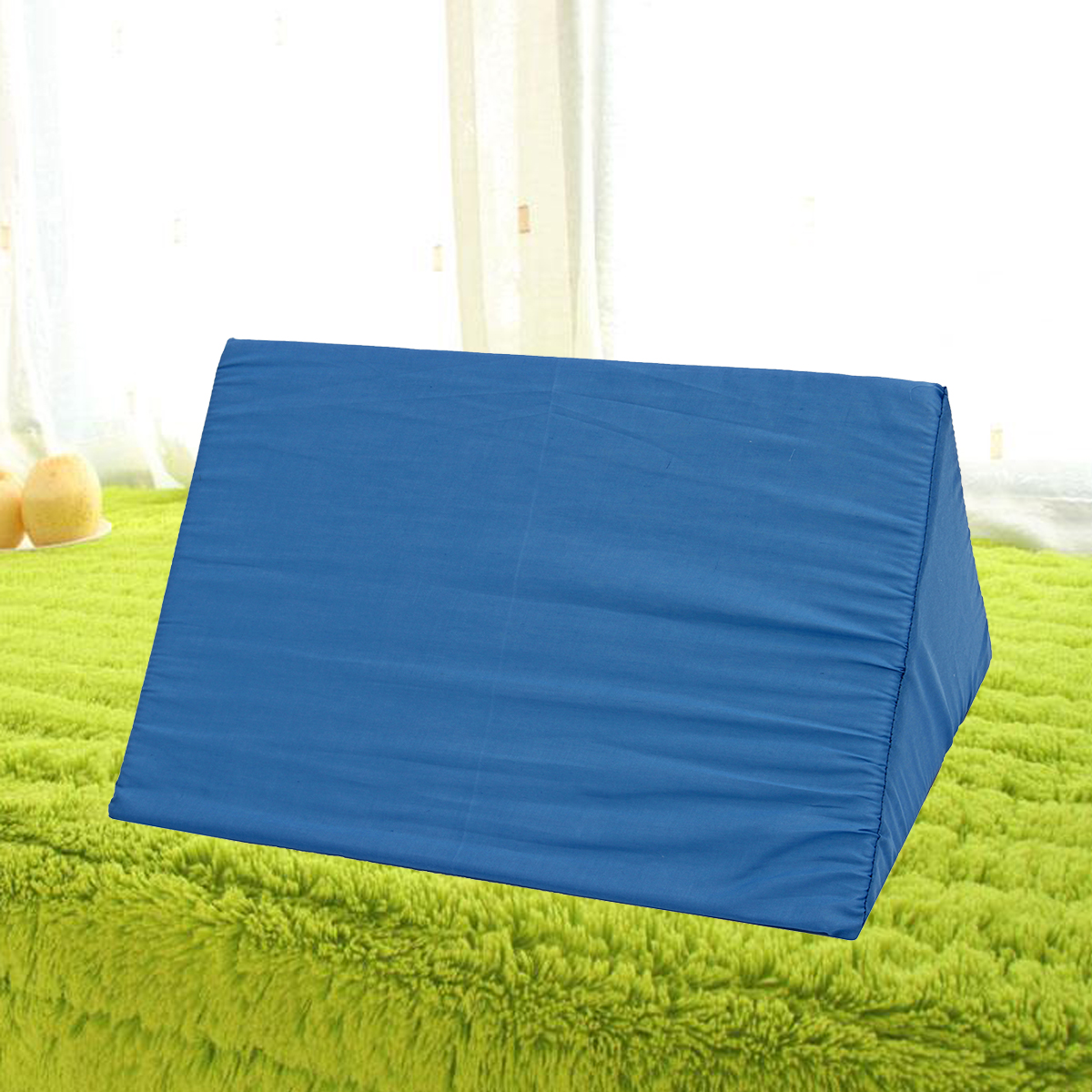 Memory-Foam-Orthopedic-Acid-Reflux-Bed-Wedge-Pillow-Back-Leg-Elevation-Cushion-Support-Cover-Pad-1361893