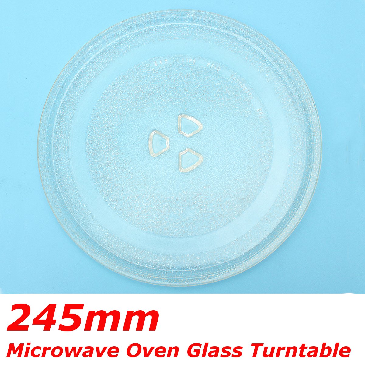 Microwave-Oven-Glass-Turntable-Plate-Platter-245-mm-Suits-Many-Brand-1291265