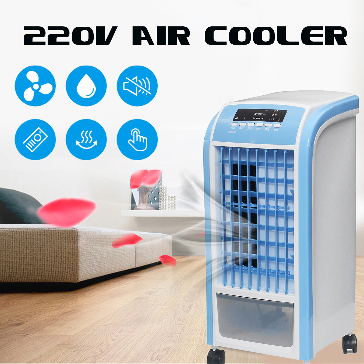 Mini-3-Speed-Portable-Air-Cooler-Adjustable-Fan-Quick-Cooling-Humidifier-Smart-Timing-1512413