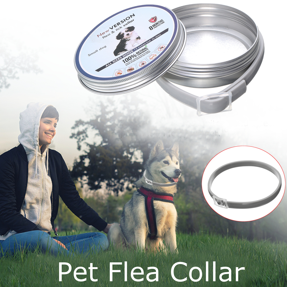 Mosquitoes-Neck-Collar-Pet-Cat-Dog-Protecter-Adjustable-Waterproof-Lightweight-1476906