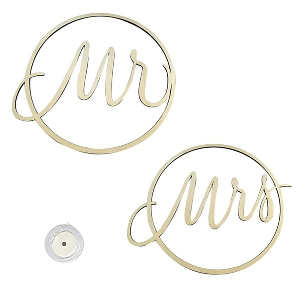 Mr-amp-Mrs-Wedding-Chair-Signs-Floral-HoopCalligraphy-Wooden-Hanging-Circle-Set-Decor-Supplies-1445385