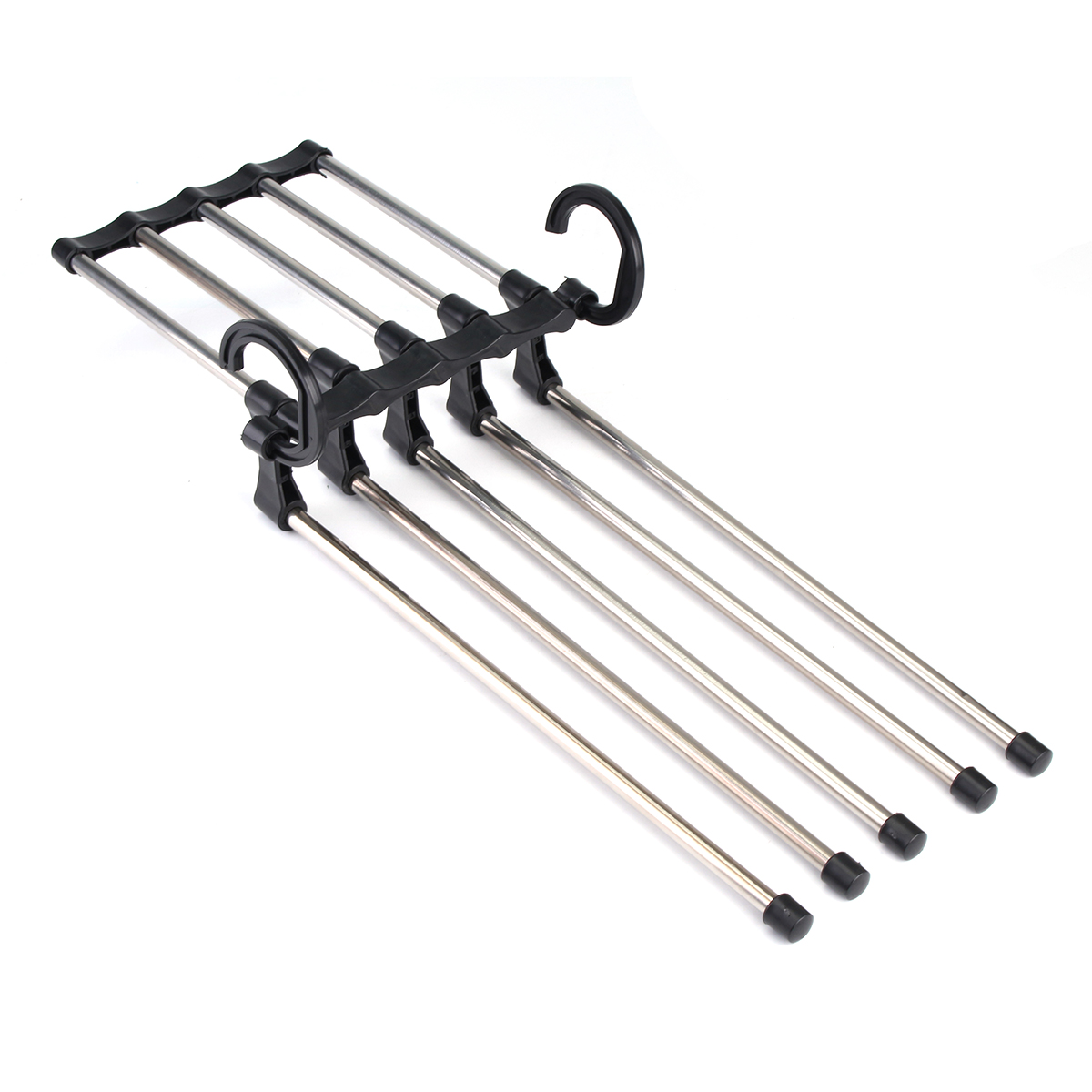 New-5in1-Adjustable-Closet-Organizer-Space-Saver-Trousers-Pants-Rack-Hanger-Hook-1756985