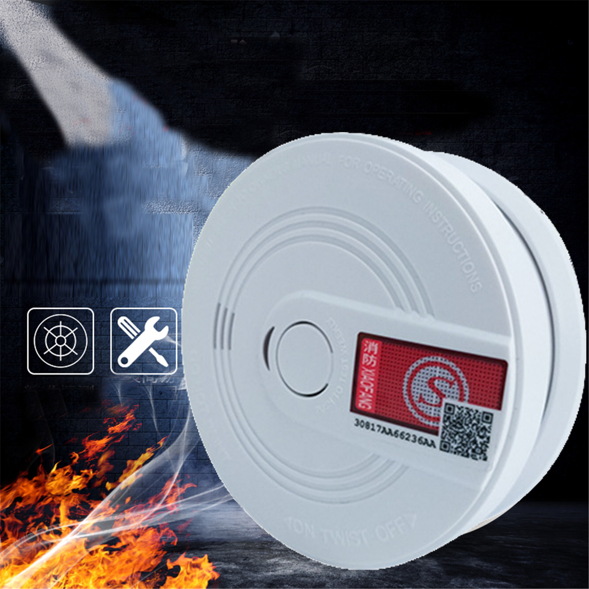 Portable-Battery-Operated-Home-Fire-Smoke-Alarm-Safety-Wireless-Sensor-Tool-1500359