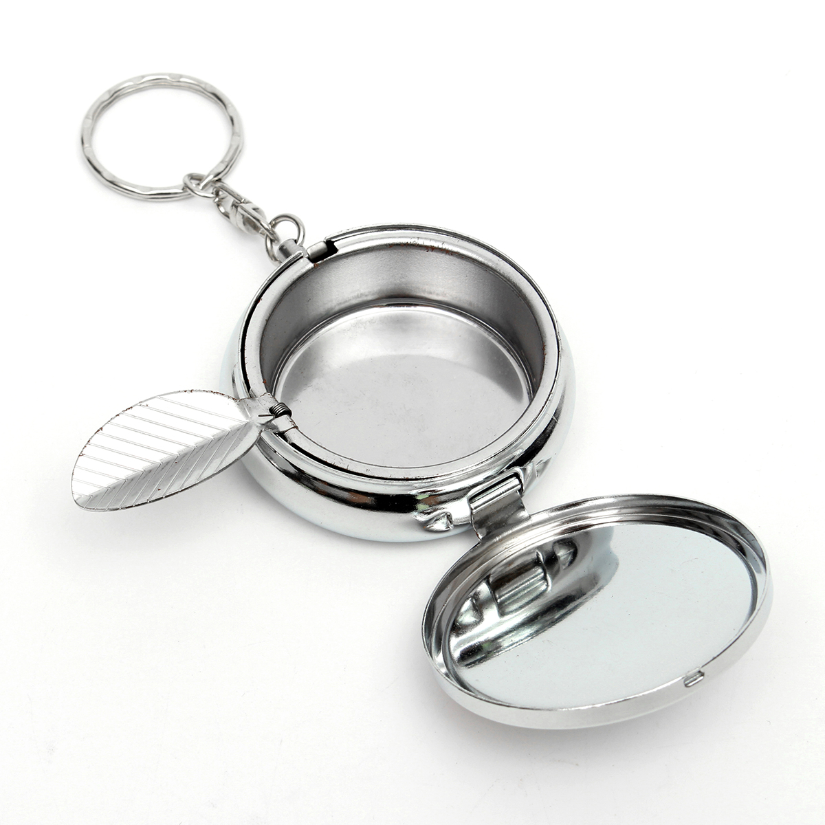 Portable-Stainless-Steel-Round-Ashtray-Jewelry-Box-Storage-Case-With-Keychain-1385803