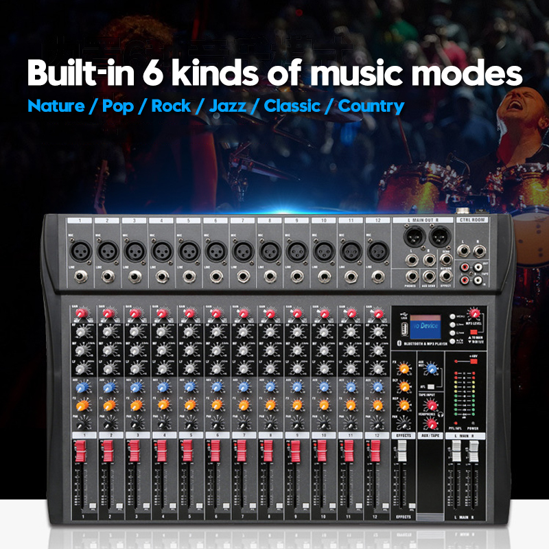 Professional-12-Channels-Live-Studio-Audio-Mixer-Amplifier-USB-Mixing-Bluetooth-1478191