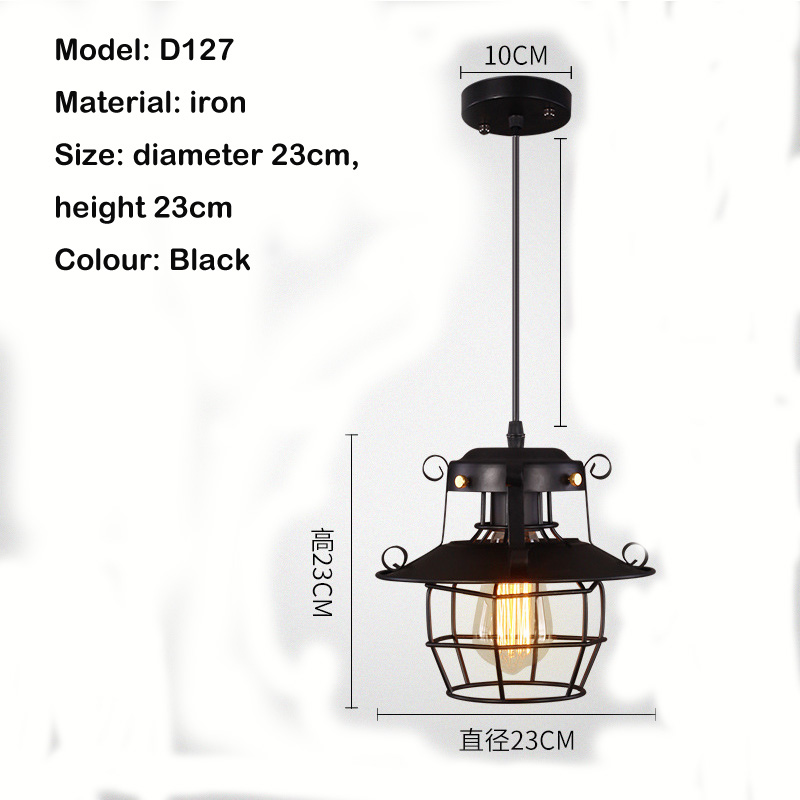 Retro-Iron-Cage-Industrial-Wire-Frame-Chandelier-Ceiling-Lamp-Shade-Lamp-Cover-1461473