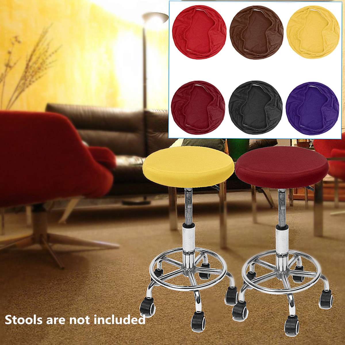 Round-Stool-Covers-Elastic-Fiber-6-Colors-Round-Household-Chair-Sleeve-Protector-1438986