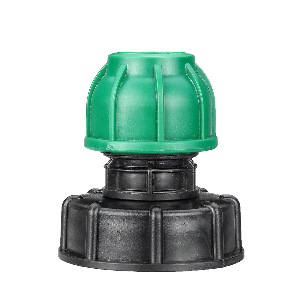 S60x6-12-34-1-IBC-Tank-Drain-Adapter-Thread-Outlet-Tap-Water-Connector-Replacement-Green-PP-Ball-Val-1553655