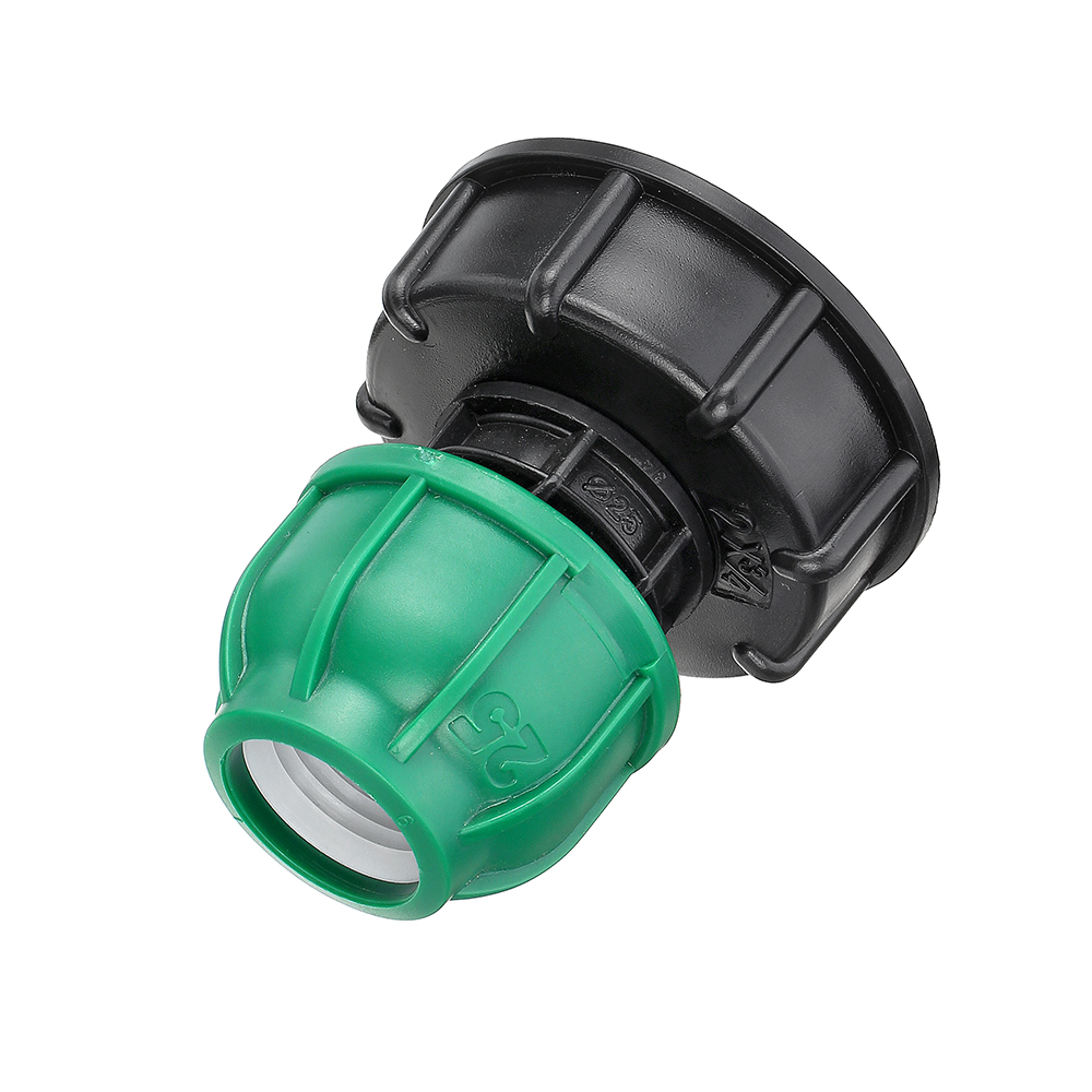 S60x6-12-34-1-IBC-Tank-Drain-Adapter-Thread-Outlet-Tap-Water-Connector-Replacement-Green-PP-Ball-Val-1553655