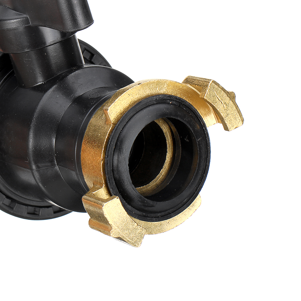 S60x6-34-IBC-Tank-Drain-Adapter-Fixing-Hose-Outlet-Tap-Water-Connector-Replacement-PP-Ball-Valve-Fit-1550428