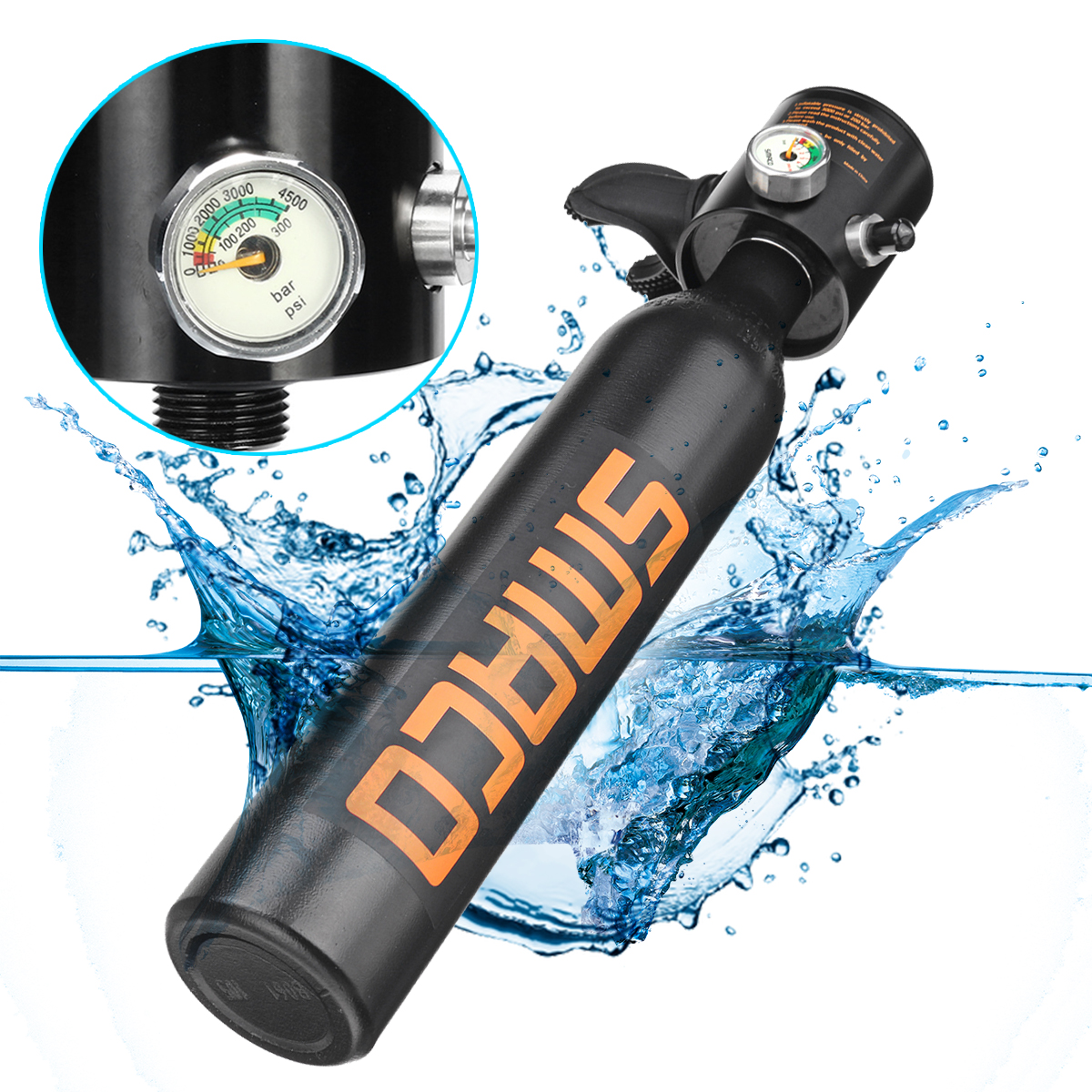 SMACO-4-IN-1-Mini-Scuba-Diving-Cylinder-Oxygen-Air-Tank-Diving-Equipment-w-Hand-Pump-Valve-1534936