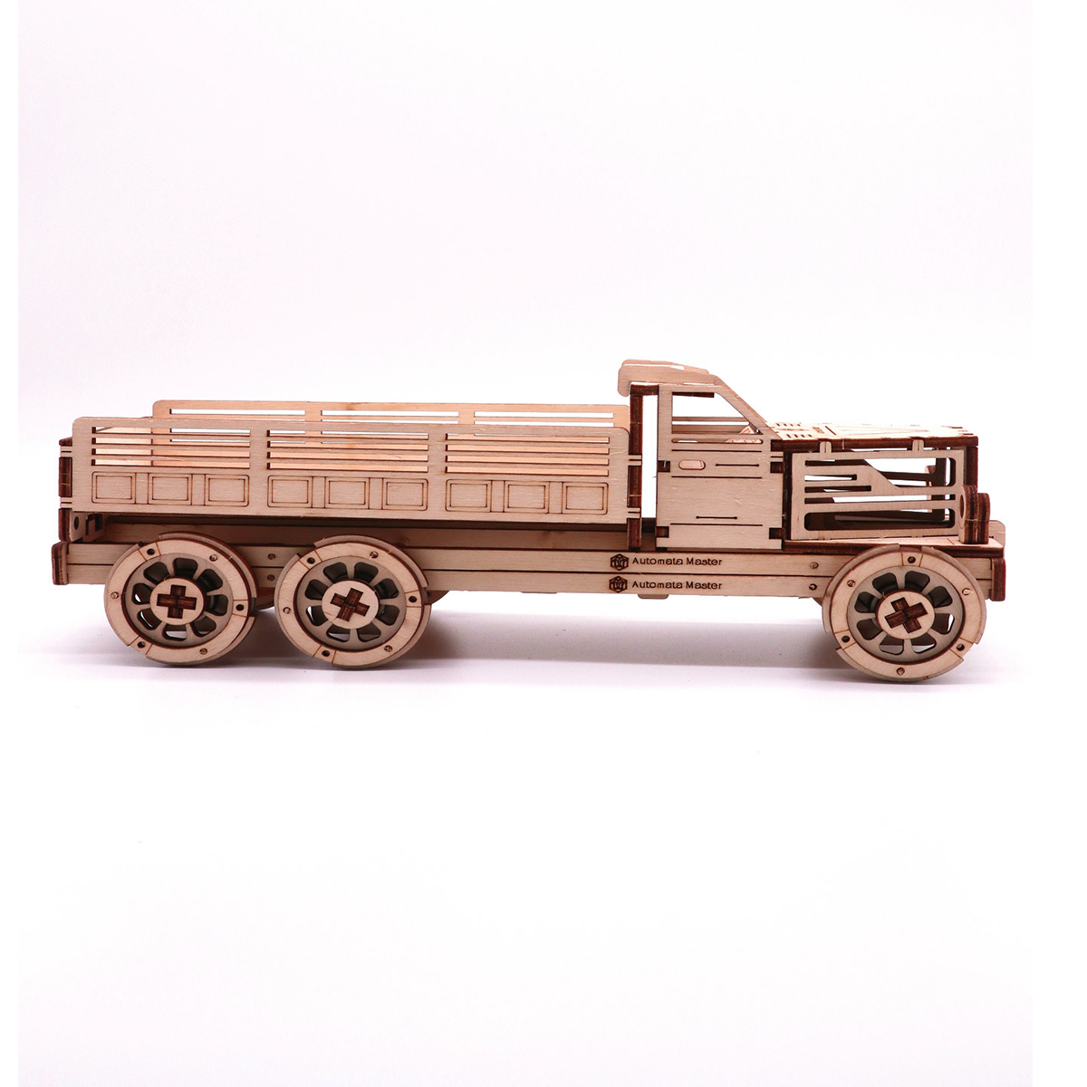 Self-Assembly-Wooden-Truck-Birch-Truck-Model-Gift-Children-Science-Model-Building-Kits-1536711