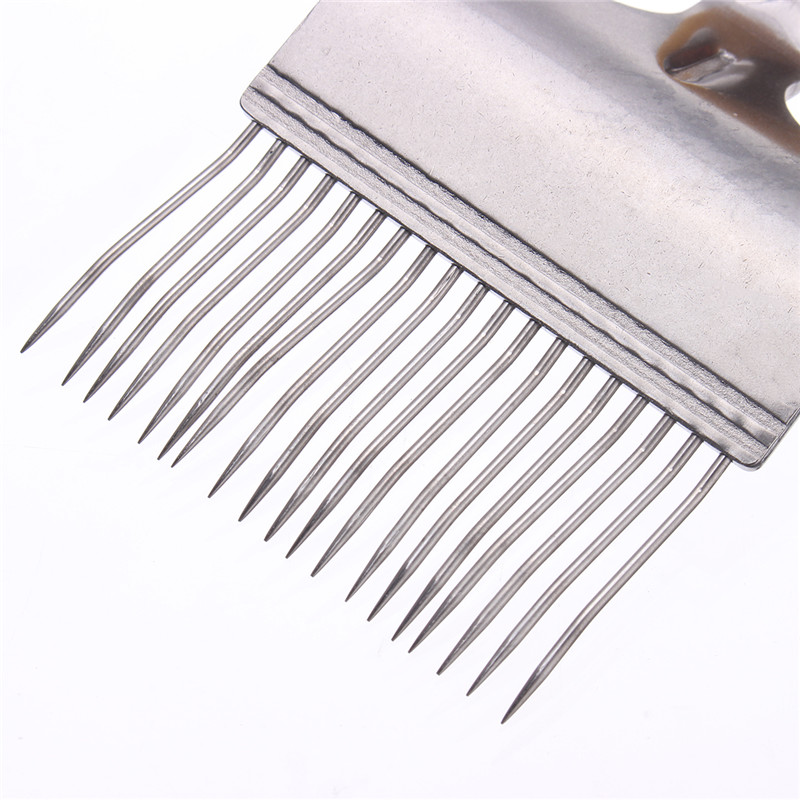Stainless-Steel-Bee-Keeping-Honey-Comb-Beekeeping-Tine-Uncapping-Fork-Scratcher-1311962