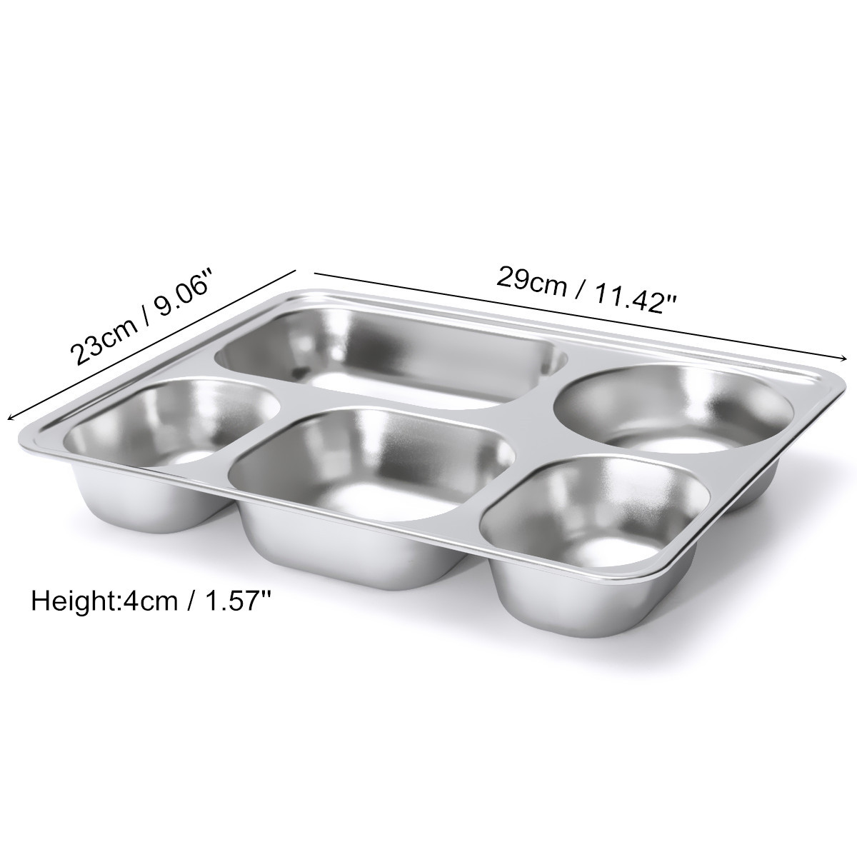 Stainless-Steel-Food-Serving-Tray-Canteen-Cafeteria-Divided-Lunch-Box-Bento-Container-with-Lid-1211432