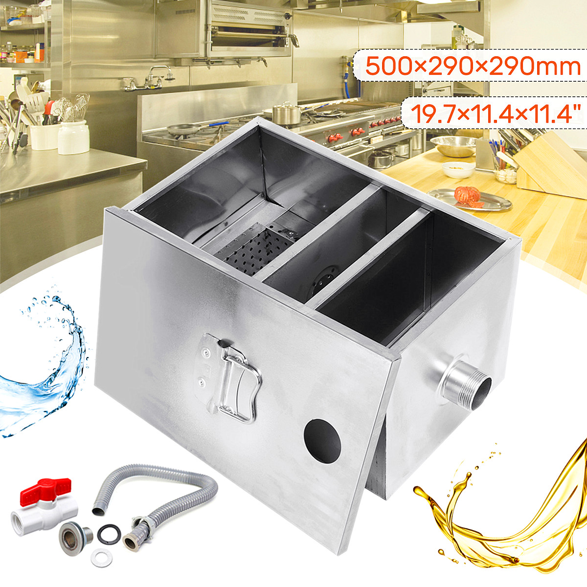 Stainless-Steel-Grease-Trap-Interceptor-500times290times290mm-Steel-Interceptor-Equipment-1411786